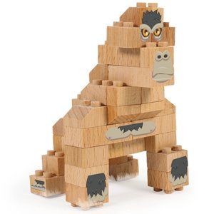 Gorilla - Wood Building Bricks